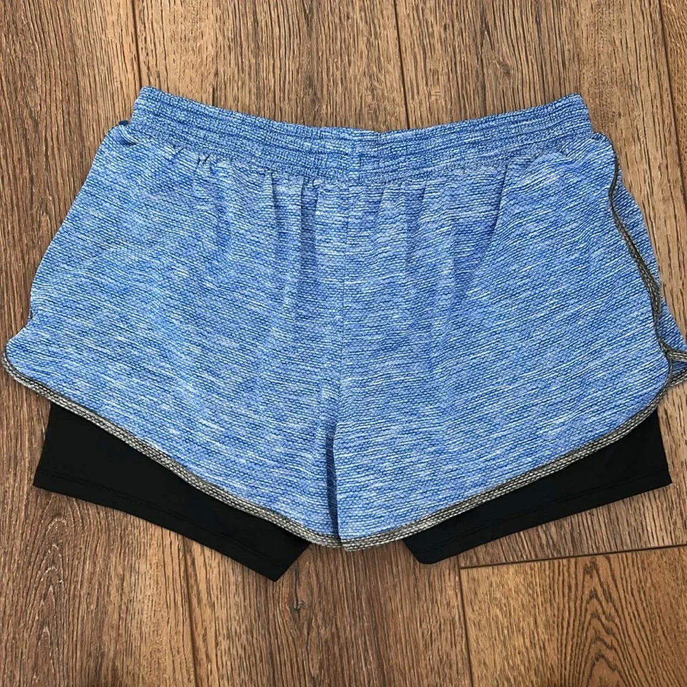 C9 Champion Women's Blue /‎ Black Athletic /Running Shorts Size XXL